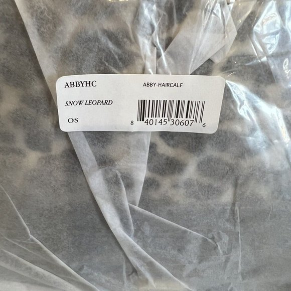 Frances Valentine Kate Spade Abby Tote Haircalf Snow Leopard MSRP $678 NEW - Picture 7 of 8